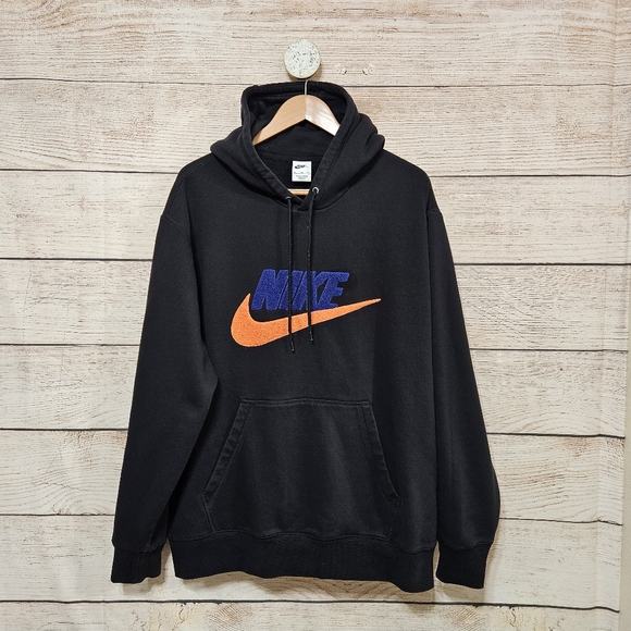Nike Cotton Blend Fleece Club Warm Sportwear Casual Pullover XXL - Picture 3 of 8
